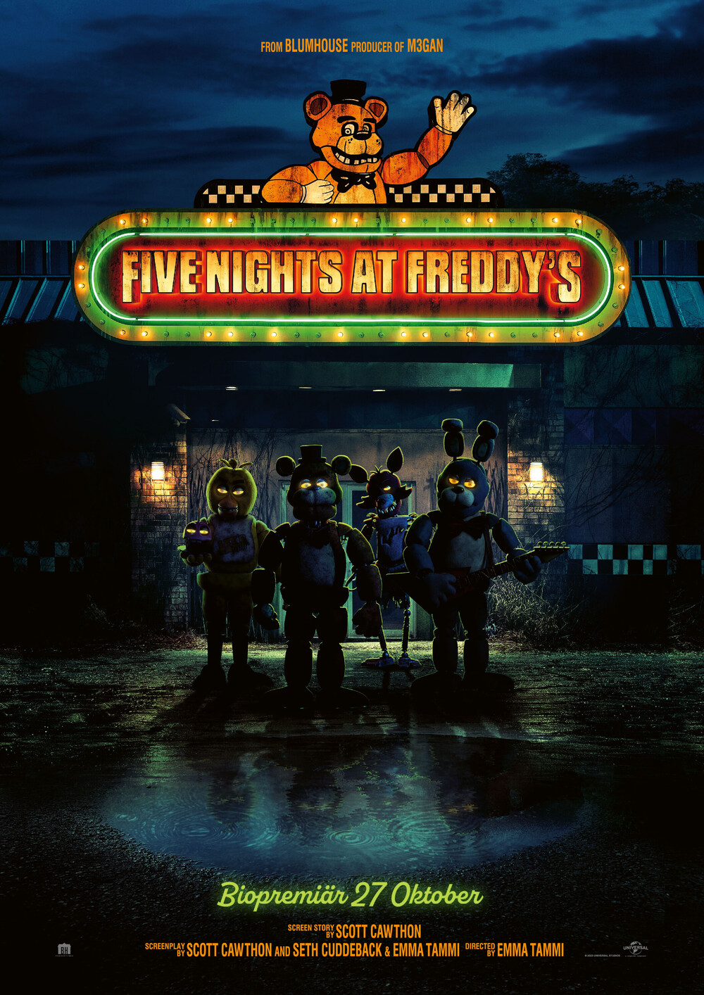 Skräckmånad 2023 Bonus: Five Nights at Freddy’s